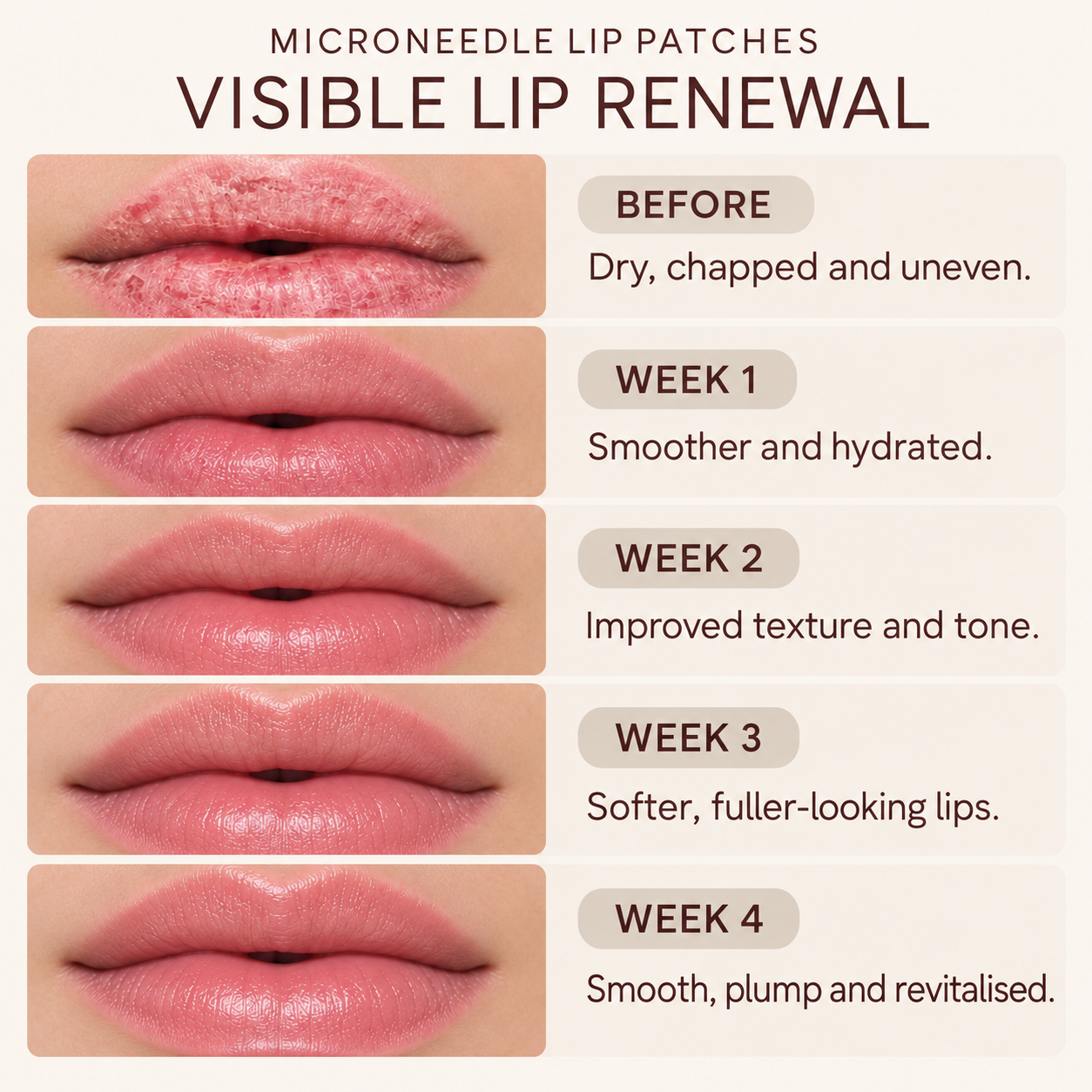 Microneedle Lip Patch