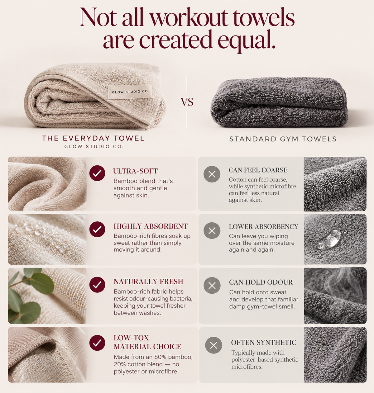 Bamboo Workout Towel